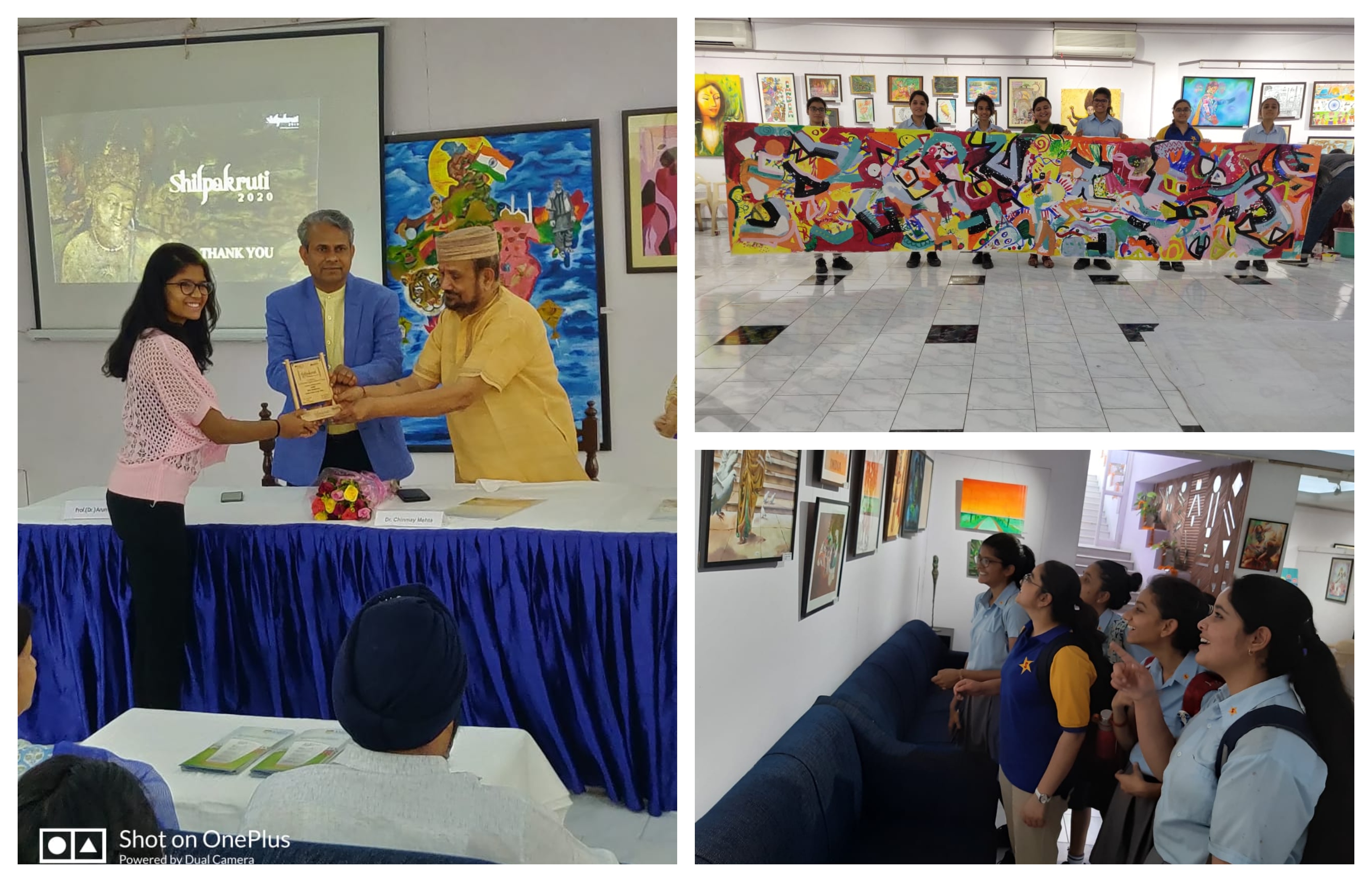 Sanskar student wins Painting Competition at Shilpakruti 2019